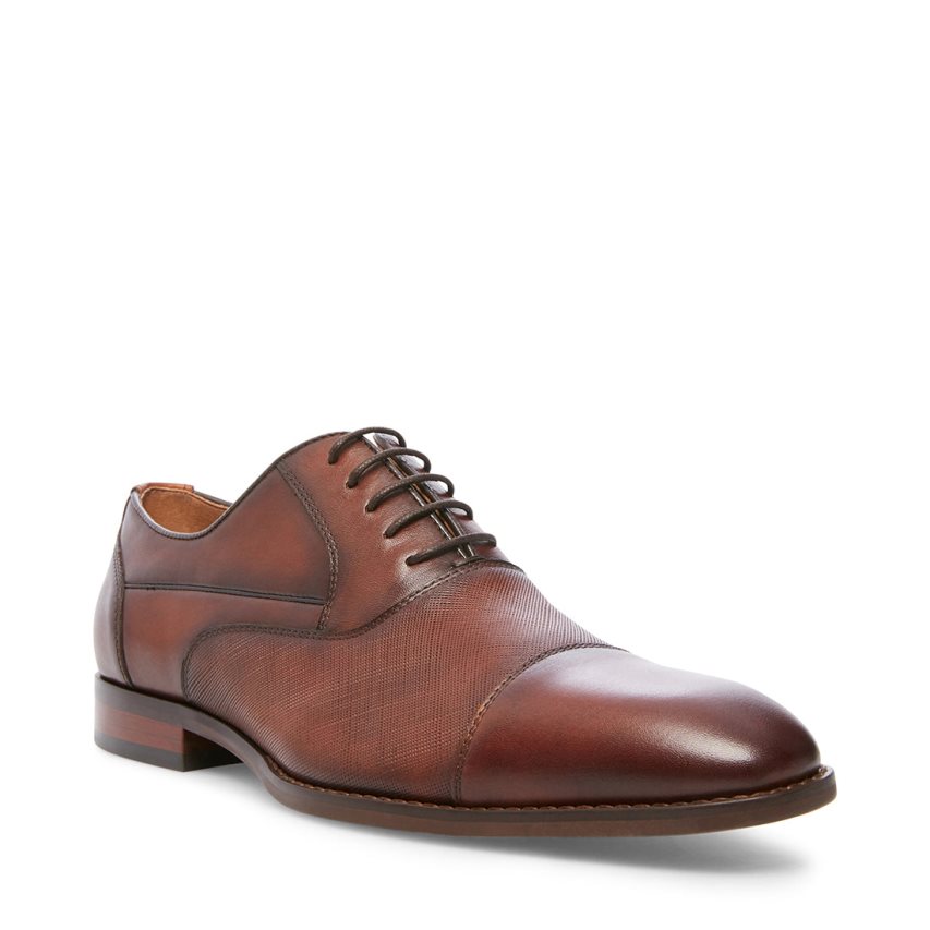 Zapatos Derby Steve Madden Proctor Cuero Hombre Marrones Oscuro | ES NRS362